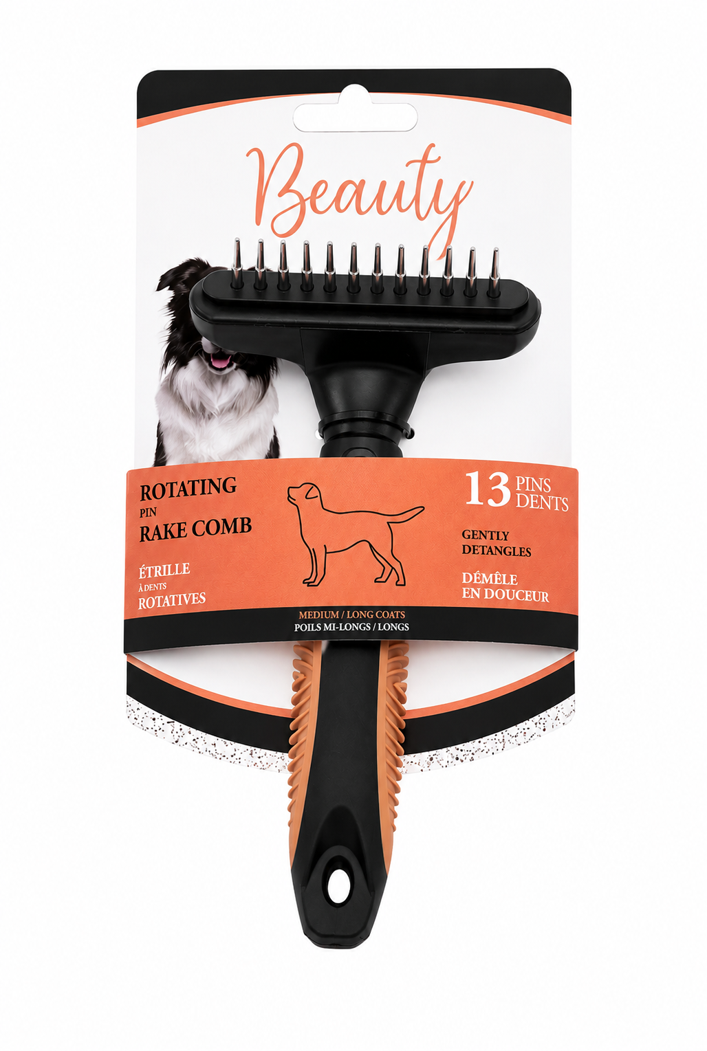BEAUTY ROTATING RAKE COMB