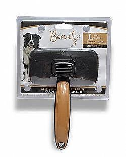 BEAUTY SELF CLEANING SLICKER LARGE