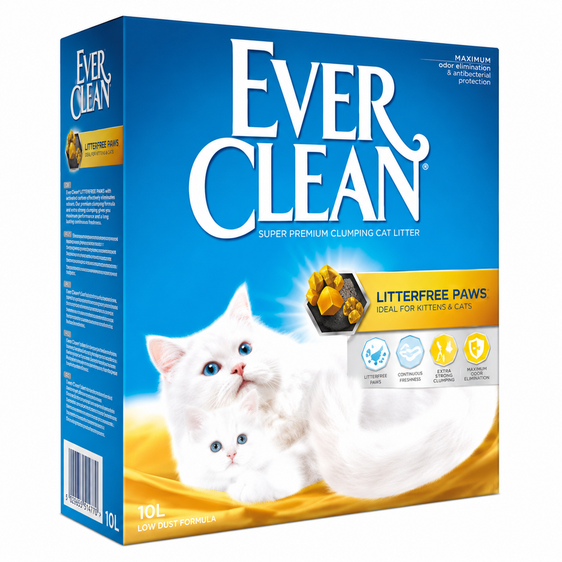 EVER CLEAN LITTER FREE PAWS 10 LT