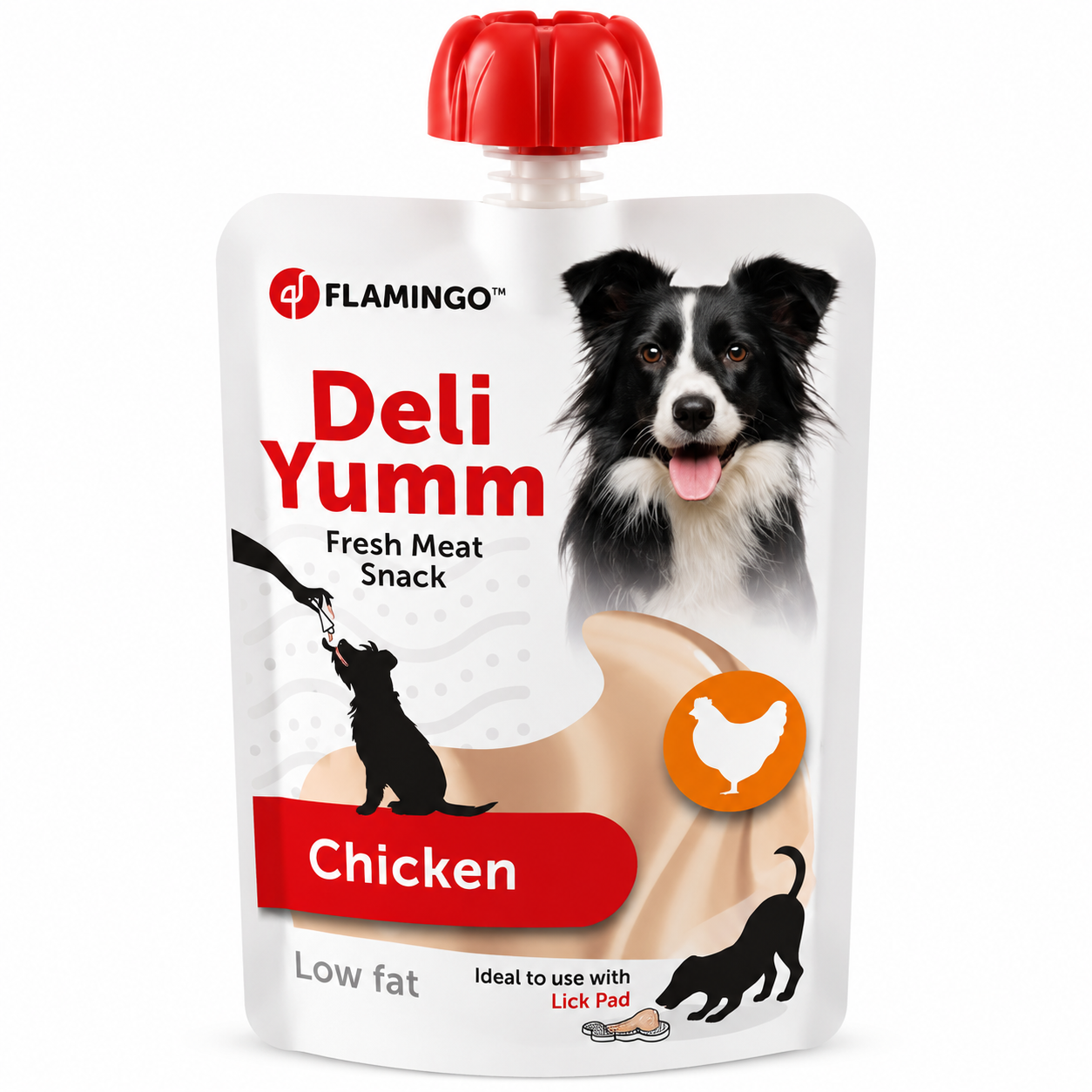 FLAMINGO DELI YUMM CHICKEN 90G