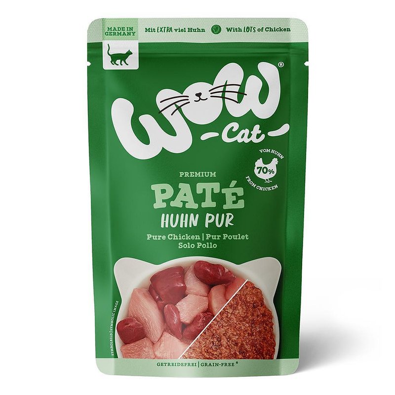 WOW CAT ADULT Chicken Pur 125g