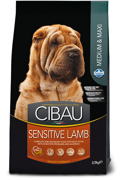CIBAU SENSITIVE LAMB MEDIUM & MAXI 2,5KG