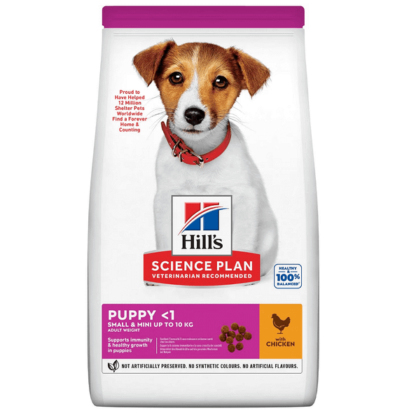Mini Chk HILLS PUPPY SM&MINI CHK&TURK 3.5 KG