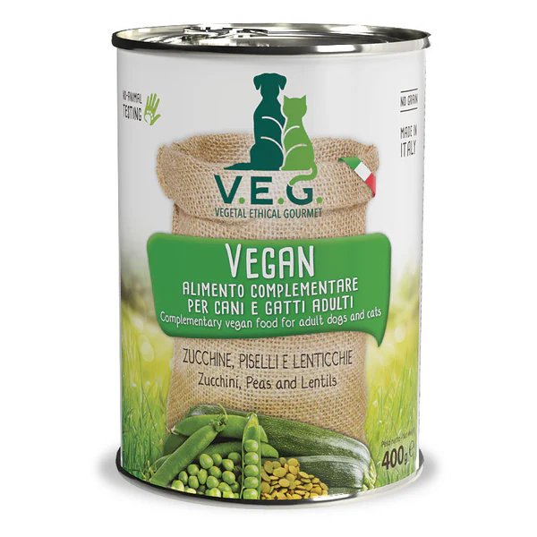 MARPET VEG DOG ZUCCHINI&PEAS 400GR