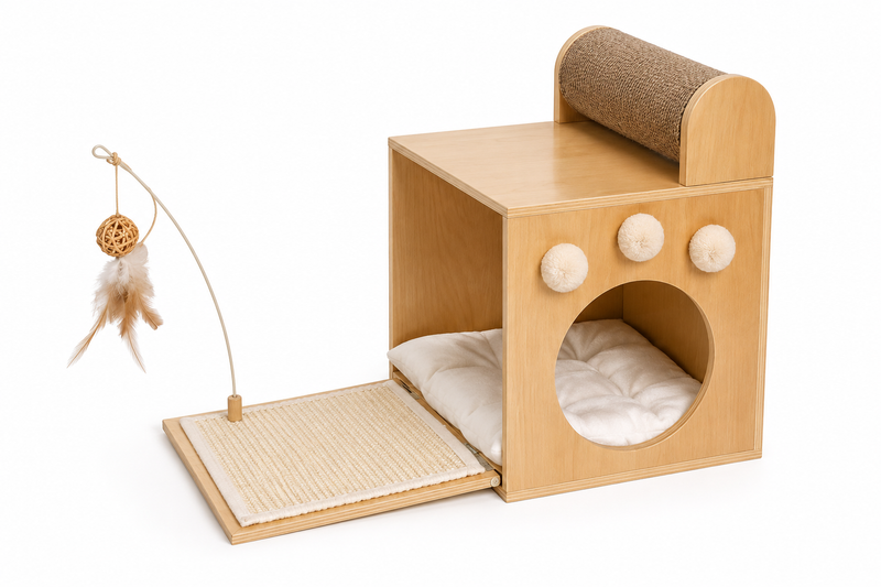 NATURA MAGIC BOX CAT TREE