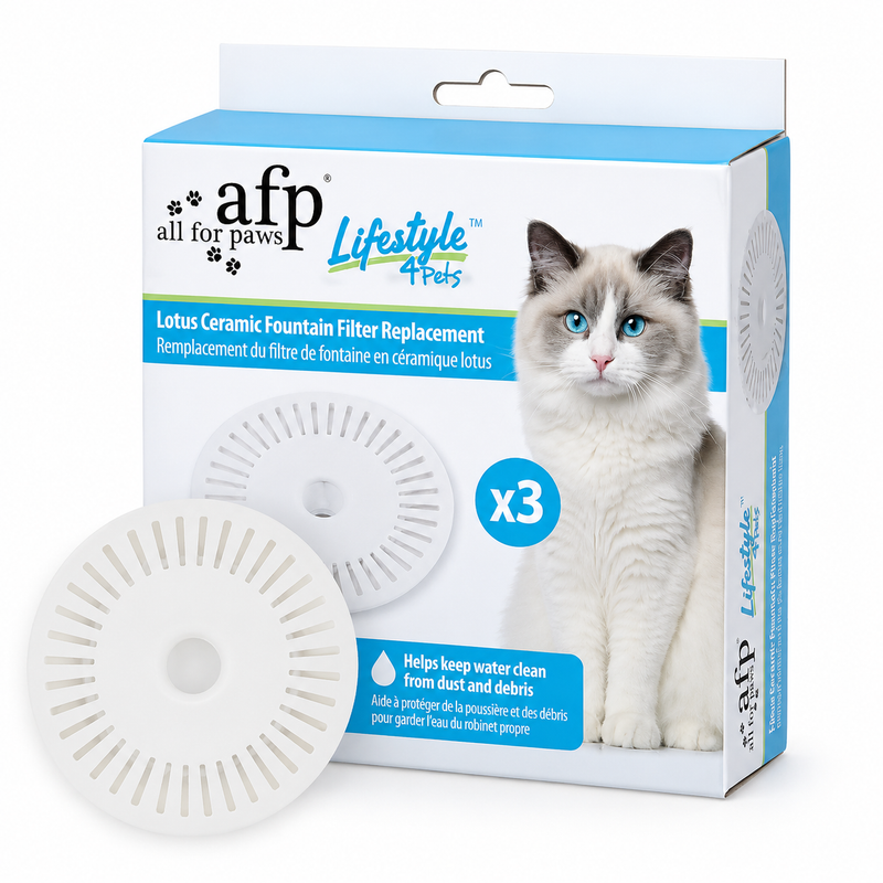 AFP LIFESTYLE 4 PETS - LOTUS CERAMIC FOUNTAIN FILTER REPLACEMENT